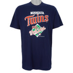 MLB (Logo 7) - Minnesota Twins World Series T-Shirt 1987 X-Large