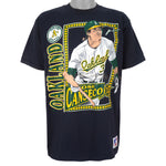 MLB (Nutmeg) - Oakland Athletics, Jose Canseco Deadstock T-Shirt 1990 X-Large