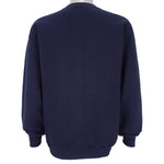 NFL (Logo 7) - Dallas Cowboys Spell-Out Crew Neck Sweatshirt 1990s Large Vintage Retro Football