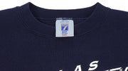 NFL (Logo 7) - Dallas Cowboys Spell-Out Crew Neck Sweatshirt 1990s Large Vintage Retro Football