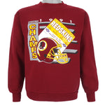 NFL (Trench) - Washington Redskins World Champs Crew Neck Sweatshirt 1992 Medium Vintage Retro Football