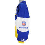 NFL (Pro Line) - St. Louis Rams Big Logo Windbreaker 1990s Large Vintage Retro Football