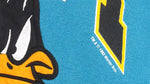 Vintage (Jostens) - Daffy Duck Big Spell-Out Crew Neck Sweatshirt 1993 Large Vintage Retro