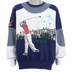 Nike - Sport Classic - Golf Crew Neck Sweatshirt 1990s X-Large Vintage Retro