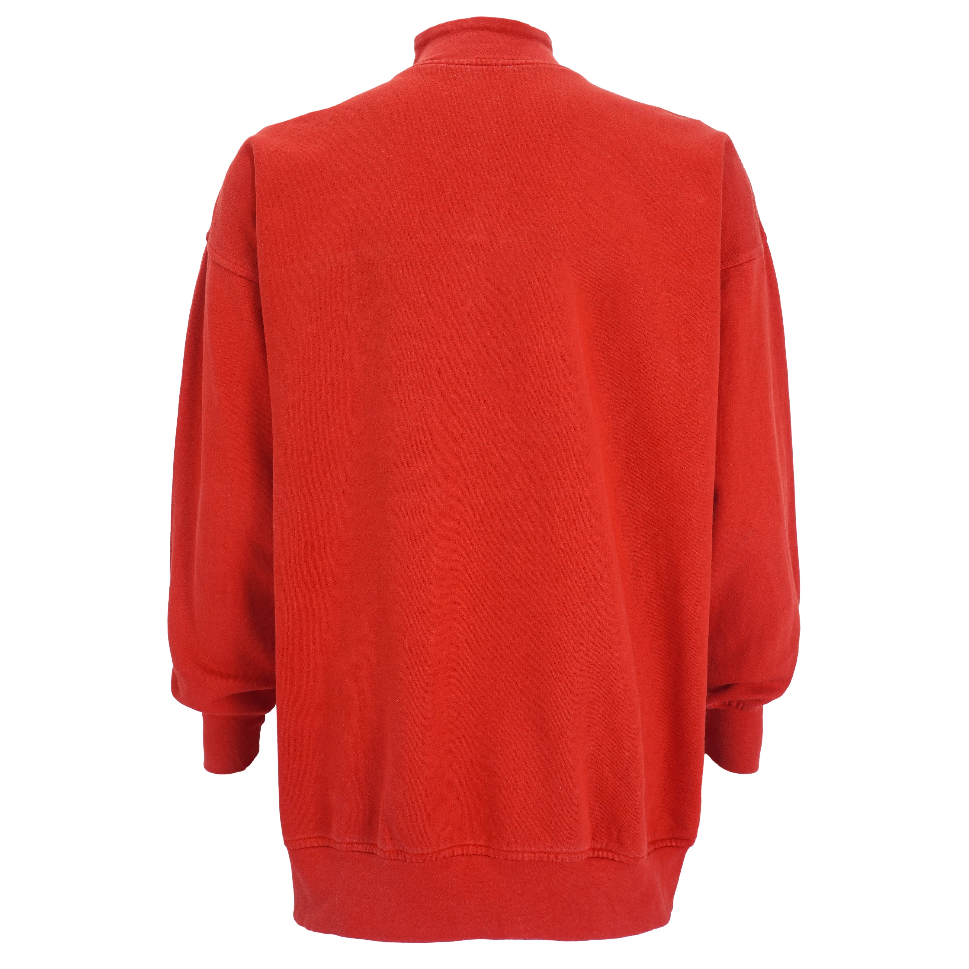 Disney (Mickey & Co.) - Mickey 1/4 Zip Sweatshirt 1990s X-Large Vintage Retro