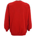 Marvel - Red The Amazing Spiderman Crew Neck Sweatshirt Large Vintage Retro