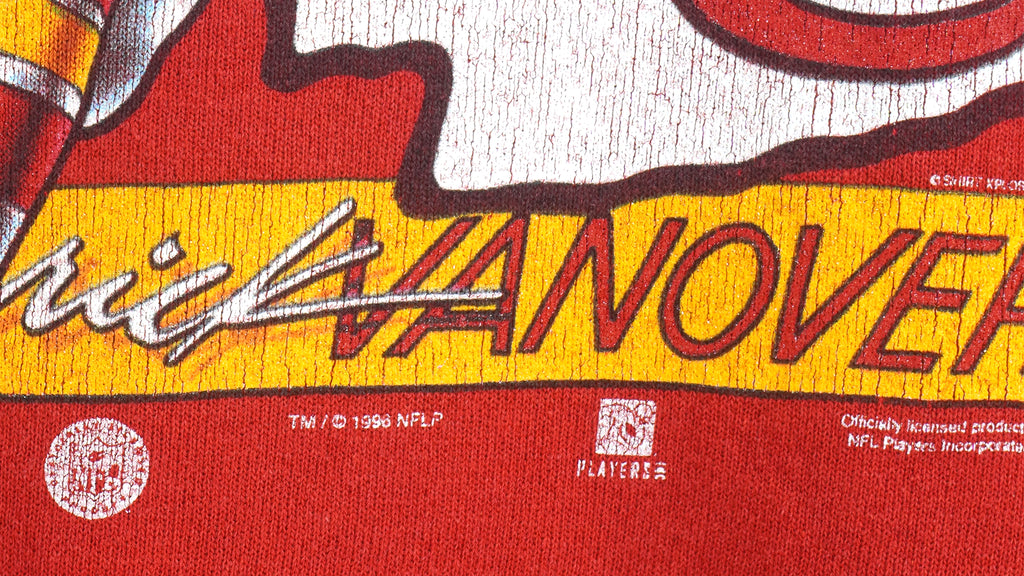 NFL - Chiefs Tamarick Vanover #87 Crew Neck Sweatshirt 1996 Large Vintage Retro Football