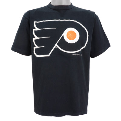 NHL (Mendez) - Philadelphia Flyers Big Logo T-Shirt 1992 Large