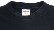 NHL (Mendez) - Philadelphia Flyers Big Spell-Out T-Shirt 1992 Large Vintage Retro Hockey