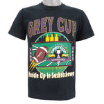 CFL - Grey Cup Regina, Saskatchewan Spell-Out T-Shirt 1995 Small