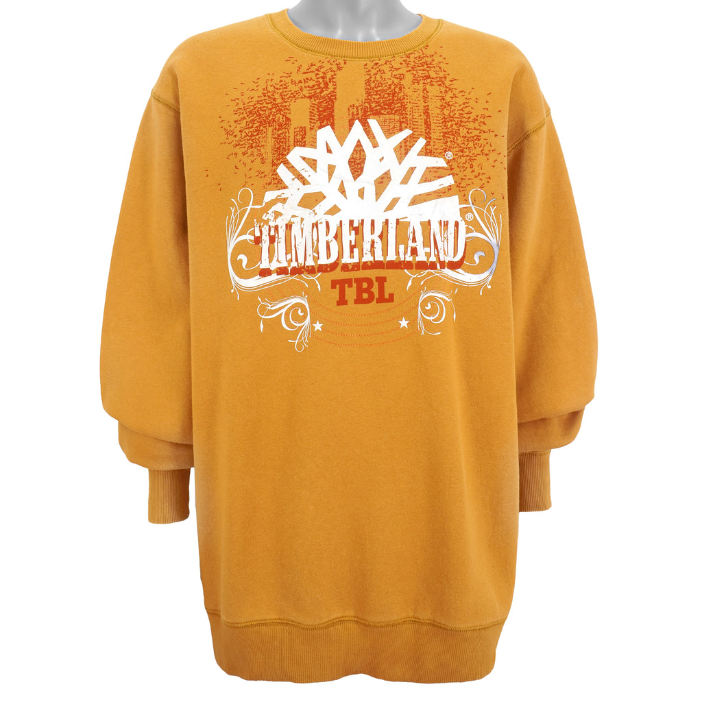 Timberland - Spell-Out Crew Neck Sweatshirt 2000s XX-Large Vintage Retro