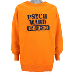 Vintage (Steve & Barrys) - Psych Ward 158-3-26 Crew Neck Sweatshirt 1990s X-Large