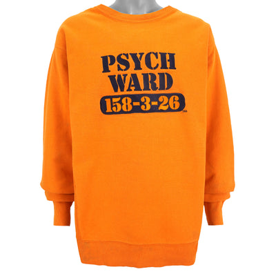 Vintage (Steve & Barrys) - Psych Ward 158-3-26 Crew Neck Sweatshirt 1990s X-Large