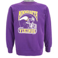 NFL (Signal) - Minnesota Vikings  Big Logo Sweatshirt 1990s Medium Vintage Retro Football