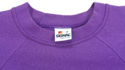NFL (Signal) - Minnesota Vikings  Big Logo Sweatshirt 1990s Medium Vintage Retro Football