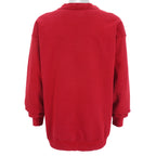 Nike - Red Classic Crew Neck Sweatshirt 1990s Large Vintage Retro