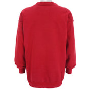Nike - Red Classic Crew Neck Sweatshirt 1990s Large Vintage Retro