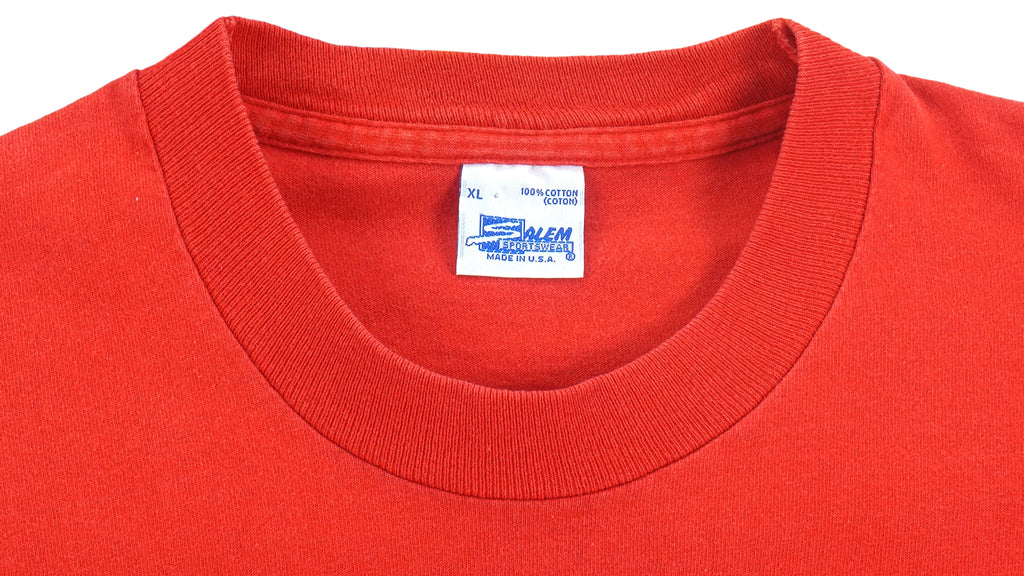 NHL (Salem) - Detroit Red Wings -Steve Yzerman #19 Big Logo T-Shirt 1990s X-Large Vintage Retro Hockey