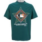 MLB (Trench) - Baltimore Orioles Spell-Out T-Shirt 1993 Large Vintage Retro Baseball
