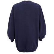 Fila - Blue Big Spell-Out Crew Neck Sweatshirt 1990s XX-Large Vintage Retro