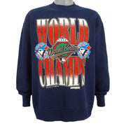 MLB - Toronto Blue Jays, World Champs Crew Neck Sweatshirt 1992 X-Large Vintage Retro Baseball
