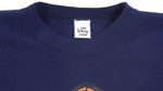 Disney - Blue Tigger Printed Crew Neck Sweatshirt 1990s Large Vintage Retro