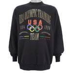 Vintage (Hanes) - USA Olympic Training Team Spell-Out Crew Neck Sweatshirt 1996 XX-Large