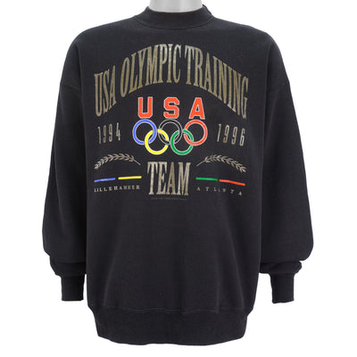 Vintage (Hanes) - USA Olympic Training Team Spell-Out Crew Neck Sweatshirt 1996 XX-Large