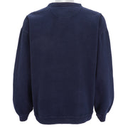 Ralph Lauren - Chaps Jeans Spell-Out Crew Neck Sweatshirt 1990s Large Vintage Retro