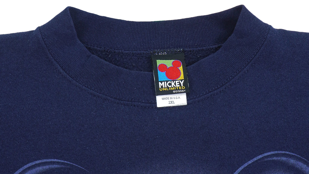 Disney (Mickey) - Orlando, Florida Crew Neck Sweatshirt 1990s 2X-Large Vintage Retro