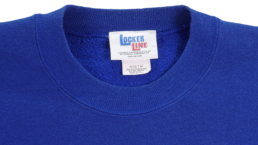 NFL (Locker Line) - St. Louis Rams Crew Neck Sweatshirt 1995 Medium Vintage Retro Football