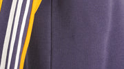 Adidas - Grey with Yellow V-Neck Sweatshirt 1990s Medium Vintage Retro