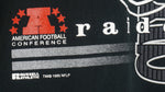 NFL (Russell Athletic) - Oakland Raiders Spell-Out T-Shirt 1996 Medium Vintage Retro Football