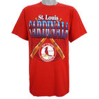 MLB (Logo 7) - St. Louis Cardinals T-Shirt 1997 Large Vintage Retro Baseball