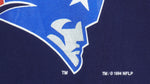 NFL (Salem) - New England Patriots Big Spell-Out T-Shirt 1994 Large Vintage Retro Football 