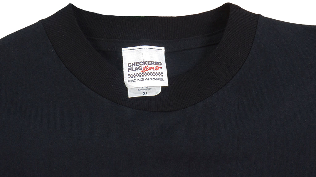 NASCAR (Checkered Flag) - Chevrolet Racing Spell-Out T-Shirt 1990s X-Large Vintage Retro