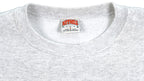 NCAA (Nutmeg) - Georgetown Hoyas Spell-Out Crew Neck Sweatshirt 1990s Large Vintage Retro Football College