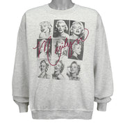 Vintage - Marilyn Spell-Out Crew Neck Sweatshirt 1990s Large Vintage Retro
