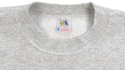 Vintage - 10th Annual Blizzard Ball Spell-Out Crew Neck Sweatshirt 1990s X-Large Vintage Retro