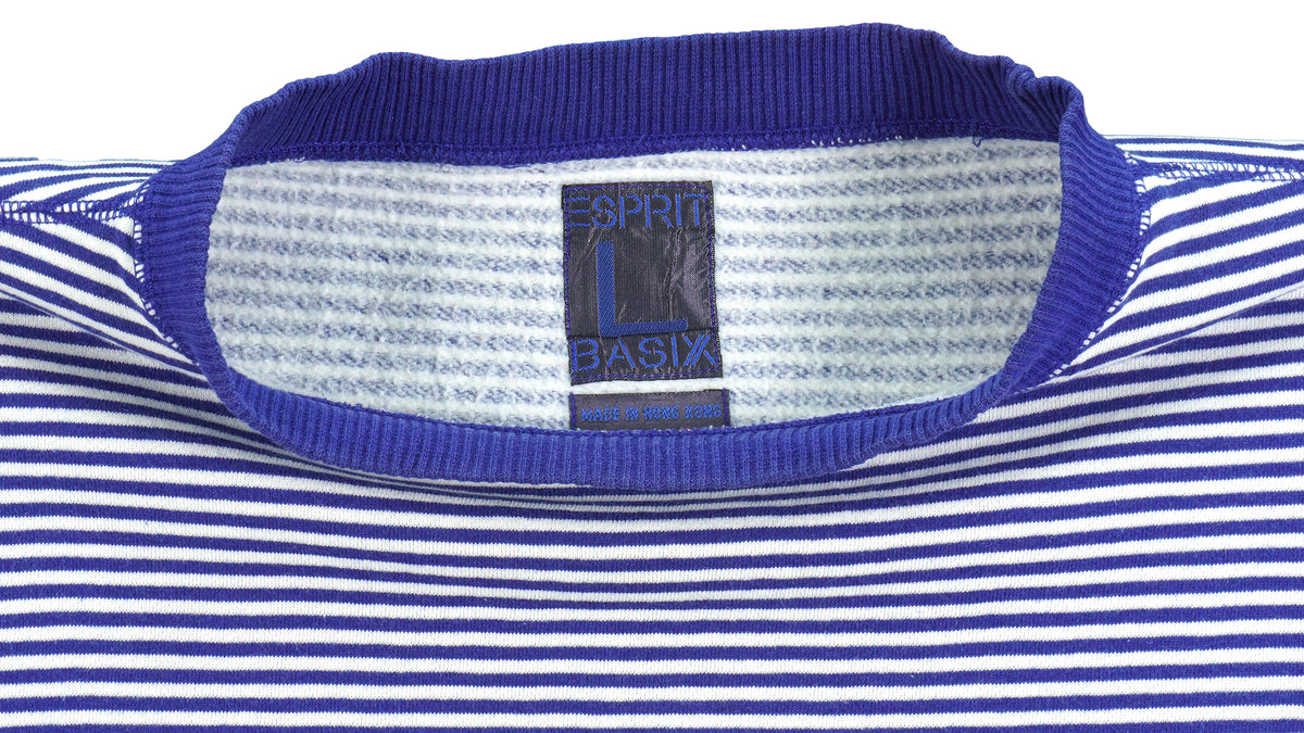 Vintage - ESPRIT Spell-Out Crew Neck Sweatshirt 1990s X-Large