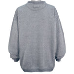 Vintage - Grey No Fear Crew Neck Sweatshirt 1990s X-Large Vintage Retro