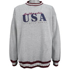 Vintage (Team USA) - Authentic USA Olympic Brand Crew Neck Sweatshirt 1990s X-Large Vintage Retro