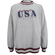 Vintage (Team USA) - Authentic USA Olympic Brand Crew Neck Sweatshirt 1990s X-Large Vintage Retro