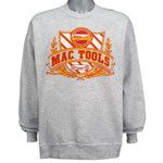 Vintage (Swingster) - Grey Mac Tools Crew Neck Sweatshirt 1990s X-Large Vintage Retro