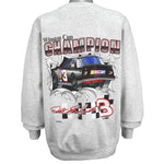 NASCAR (Nutmeg) - Dale Earnhardt #3 Intimidator Crew Neck Sweatshirt 1990s X-Large Vintage Retro