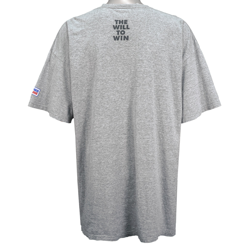 Nike - Oakland Raiders, The Will To Win Spell-Out T-Shirt 1990s XX-Large Vintage Retro Football