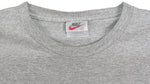 Nike - Oakland Raiders, The Will To Win Spell-Out T-Shirt 1990s XX-Large Vintage Retro Football