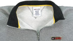 Tommy Hilfiger - Grey Athletics Spell-Out 1/4 Zip Sweatshirt 1990s X-Large