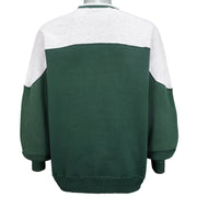 NHL (Chalk Line) - Dallas Stars Big Spell-Out Crew Neck Sweatshirt 1990s X-Large Vintage Retro Hockey