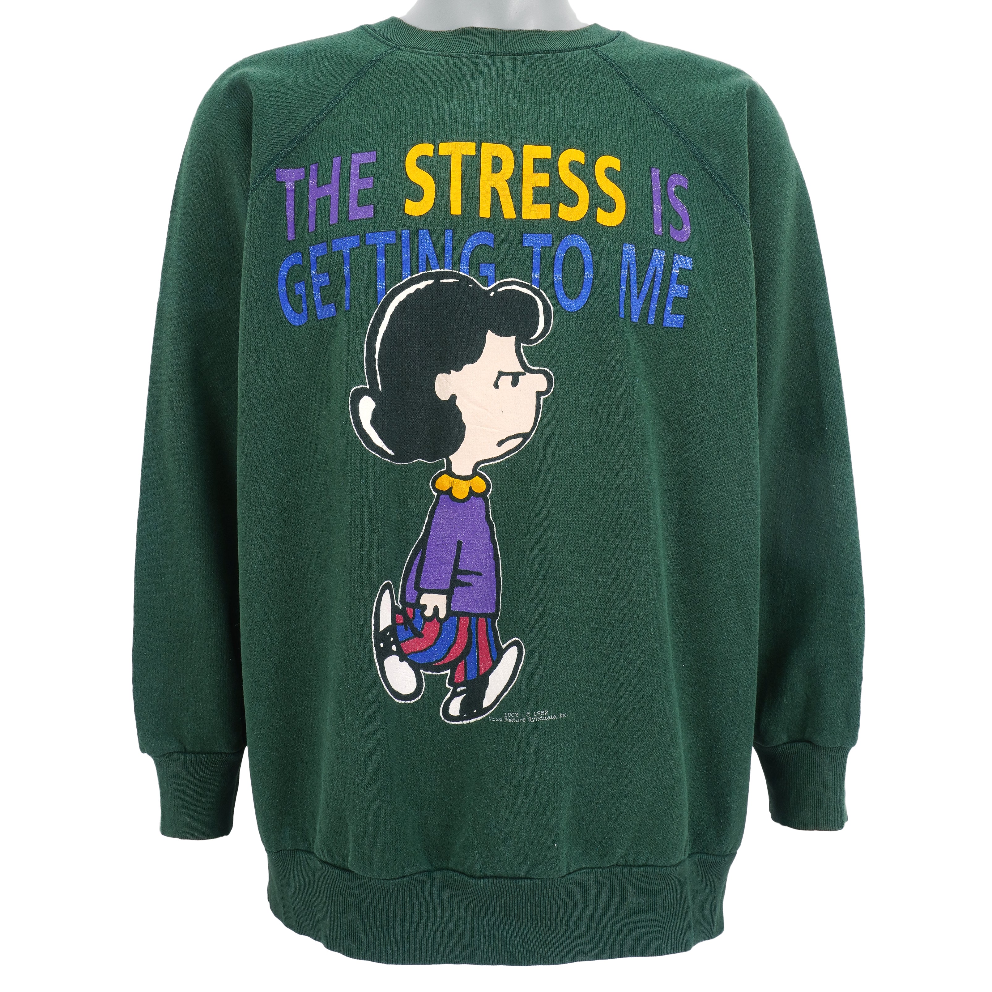 Vintage (Tultex) - Lucy, Peanuts Sweatshirt 1990s 3X-Large Vintage Retro